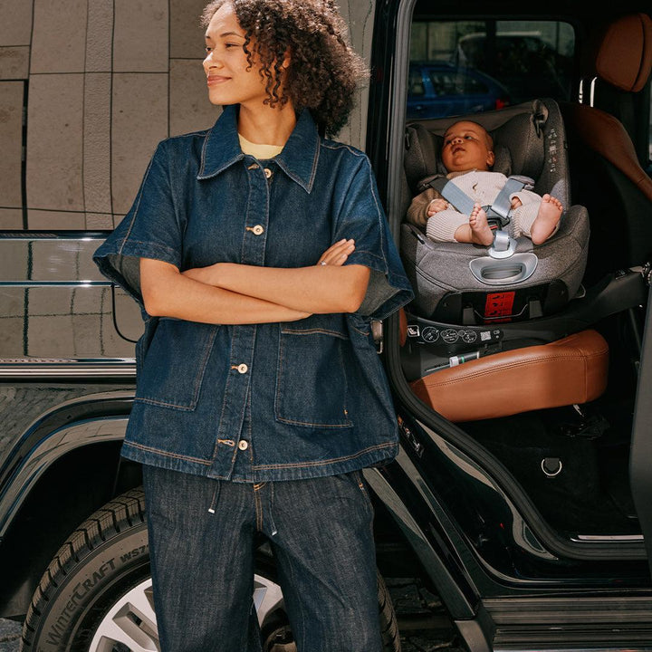 CYBEX Sirona T i-Size Plus Car Seat - Sepia Black-Car Seats-No Base- | Natural Baby Shower