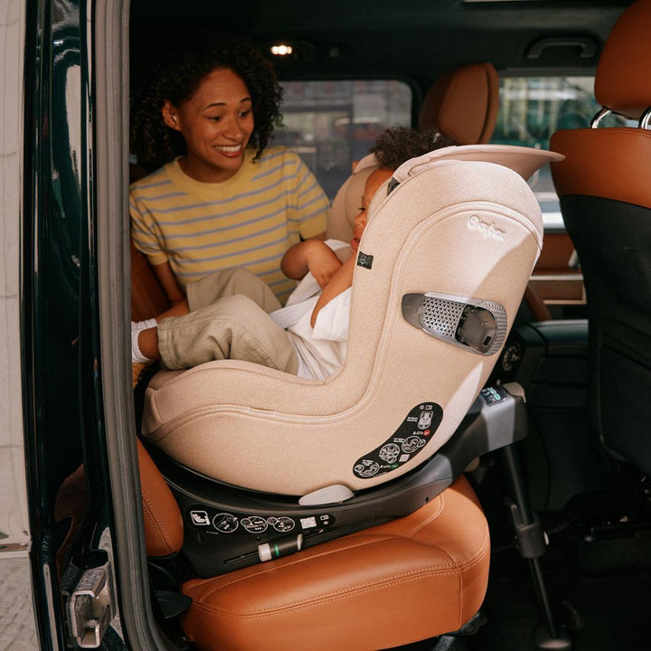 CYBEX Sirona T i-Size Plus Car Seat - Sepia Black-Car Seats-No Base- | Natural Baby Shower