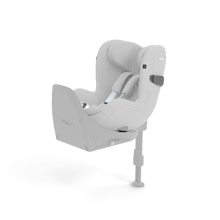 CYBEX Sirona T i-Size Plus Car Seat - Platinum White-Car Seats-Platinum White-No Base | Natural Baby Shower