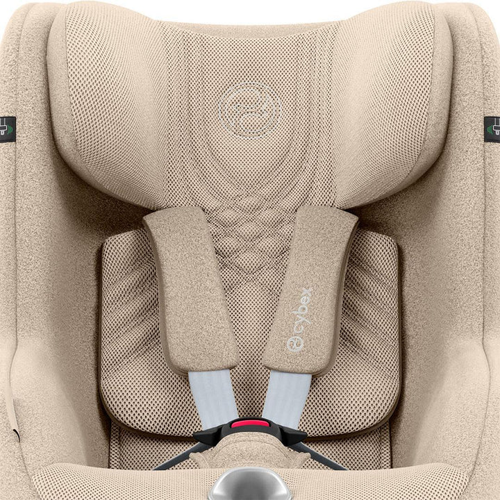 CYBEX Sirona Ti i-Size Plus Car Seat - Cozy Beige-Car Seats-Cozy Beige- | Natural Baby Shower