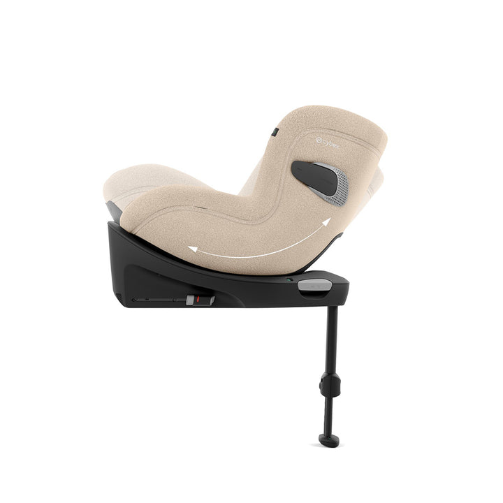 CYBEX Sirona Ti i-Size Plus Car Seat - Cozy Beige-Car Seats-Cozy Beige- | Natural Baby Shower
