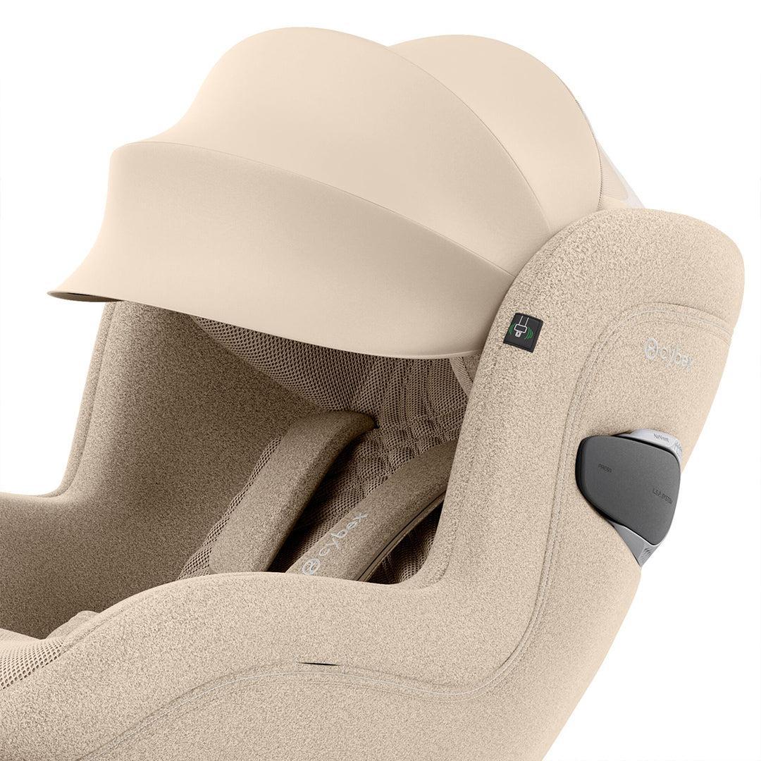 CYBEX Sirona Ti i-Size Plus Car Seat - Cozy Beige-Car Seats-Cozy Beige- | Natural Baby Shower