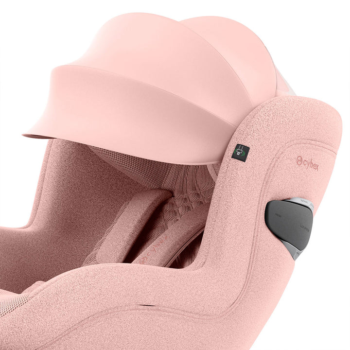 CYBEX Sirona Ti i-Size Plus Car Seat - Peach Pink-Car Seats-Peach Pink- | Natural Baby Shower