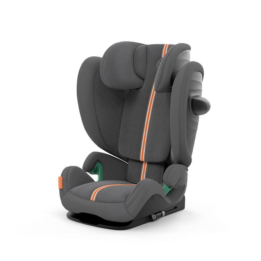 CYBEX Solution G i-Fix Plus Car Seat - Lava Grey-Car Seats- | Natural Baby Shower