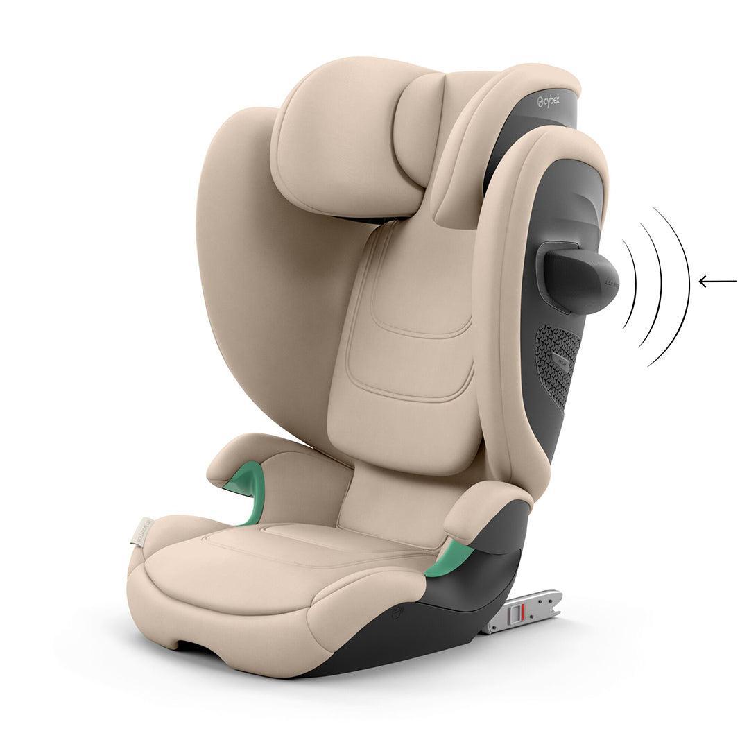CYBEX Solution G2 Car Seat - Almond Beige-Car Seats-Almond Beige-One Size | Natural Baby Shower