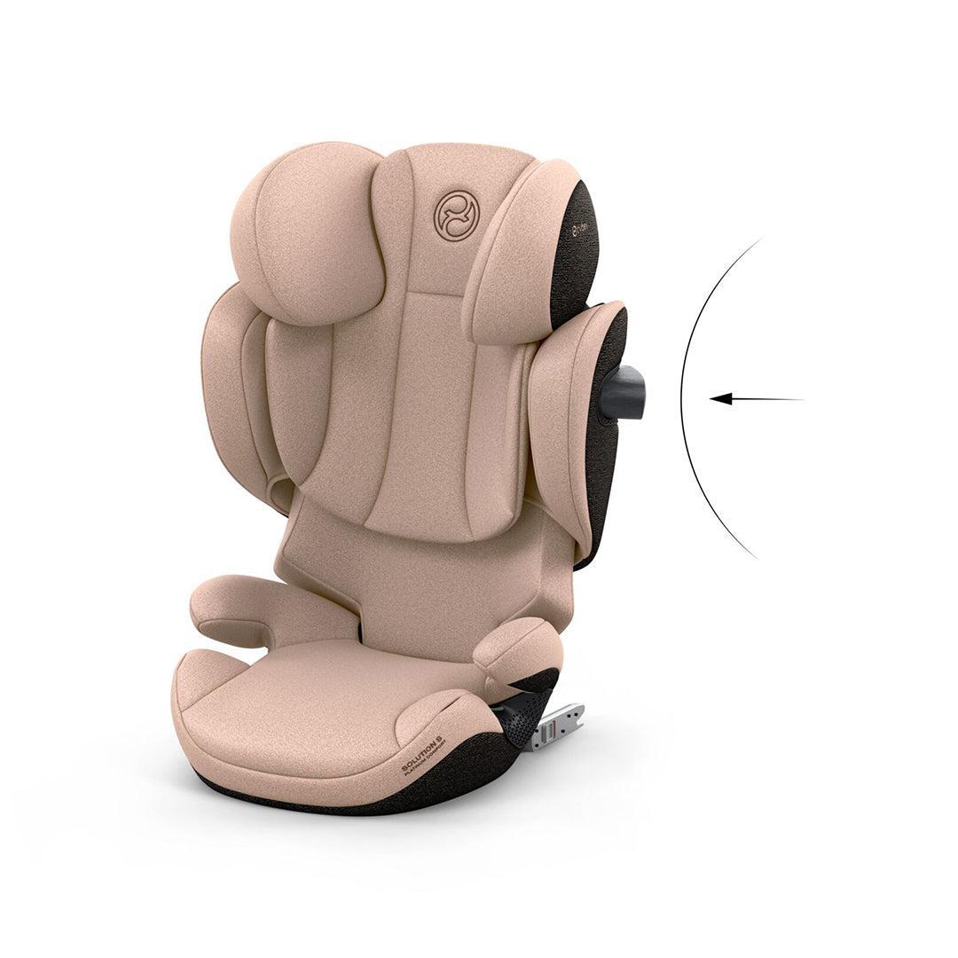 CYBEX Solution S Comfort Car Seat - Cozy Beige-Car Seats- | Natural Baby Shower