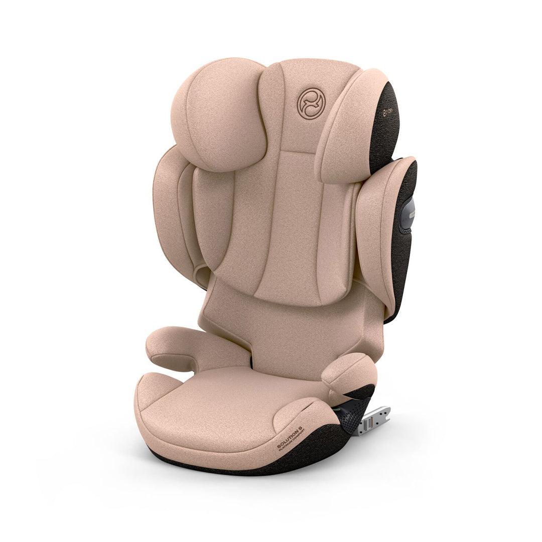 CYBEX Solution S Comfort Car Seat - Cozy Beige-Car Seats- | Natural Baby Shower