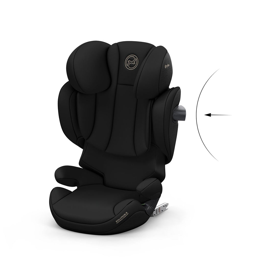 CYBEX Solution S Comfort Car Seat - Sepia Black-Car Seats- | Natural Baby Shower