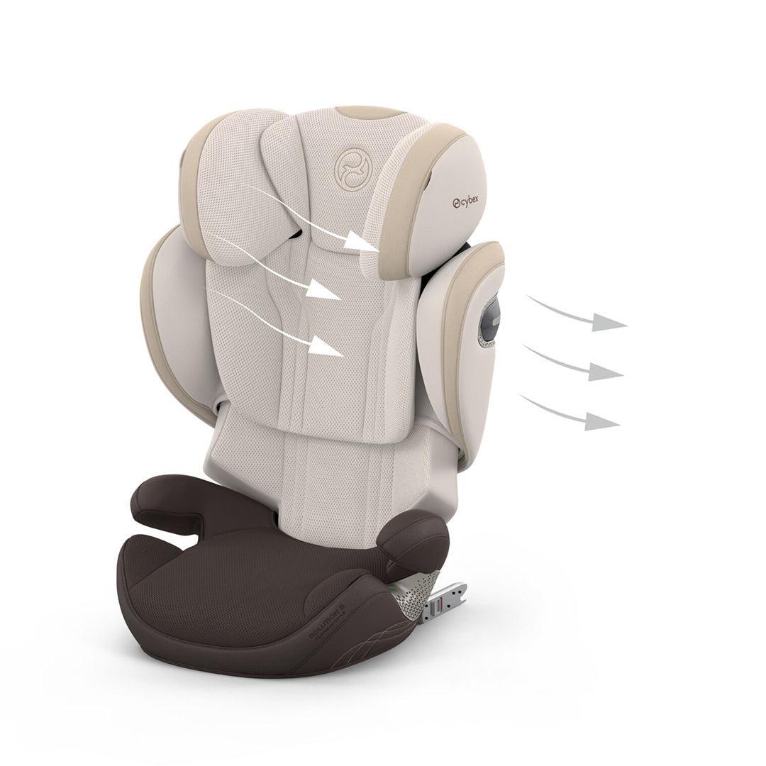 CYBEX Solution S Style Car Seat - Amber Brown-Car Seats- | Natural Baby Shower