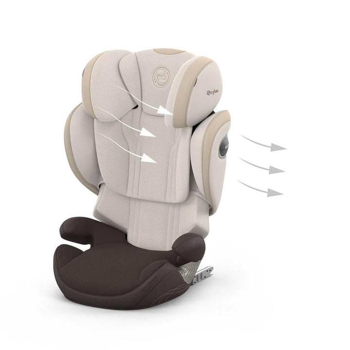 CYBEX Solution S Style Car Seat - Amber Brown-Car Seats- | Natural Baby Shower