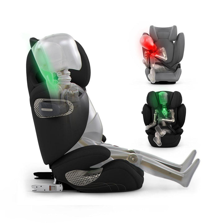 CYBEX Solution S Style Car Seat - Sepia Black-Car Seats- | Natural Baby Shower