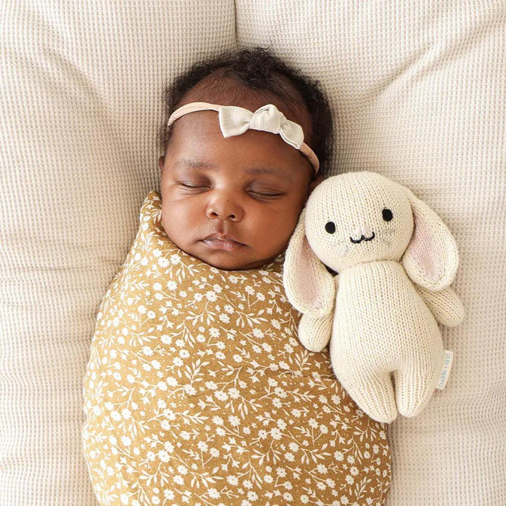 Cuddle + Kind Baby Animal Collection - Baby Bunny - Oatmeal-Dolls-Baby Bunny - Oatmeal- | Natural Baby Shower
