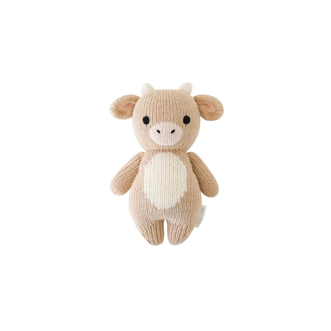 Cuddle + Kind Baby Animal Collection - Baby Cow - Jersey-Dolls-Baby Cow - Jersey- | Natural Baby Shower