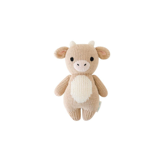 Cuddle + Kind Baby Animal Collection - Baby Cow - Jersey-Dolls-Baby Cow - Jersey- | Natural Baby Shower