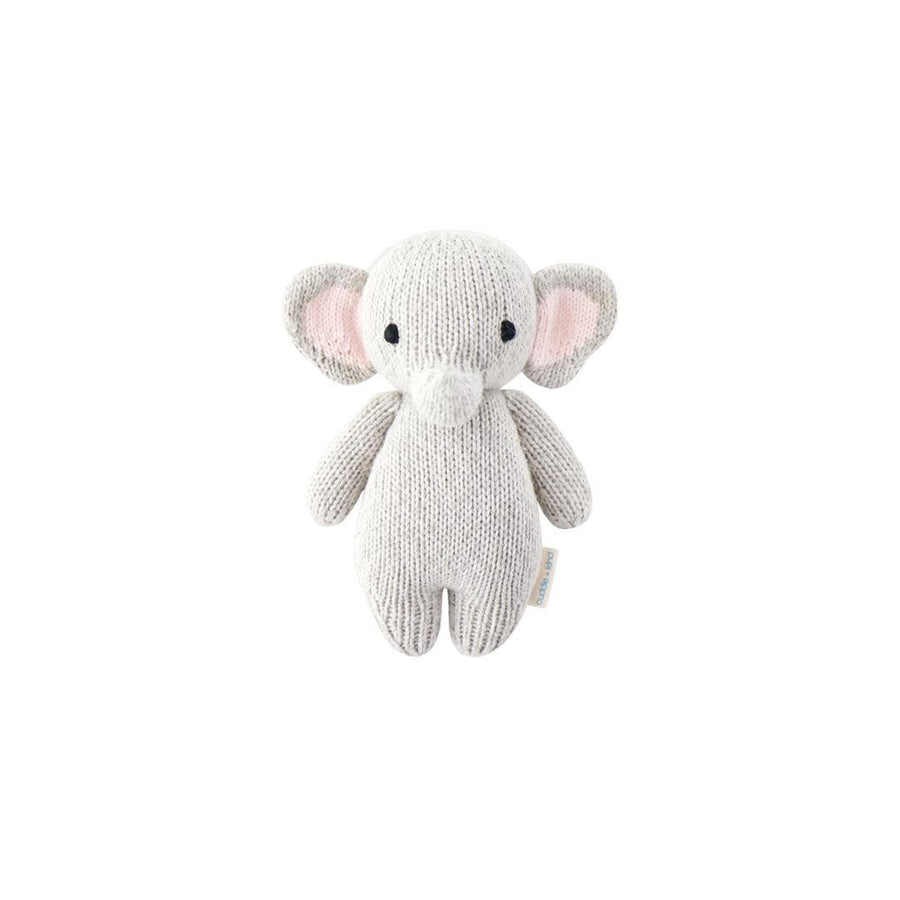 Cuddle + Kind Baby Animal Collection - Baby Elephant-Dolls-Baby Elephant- | Natural Baby Shower