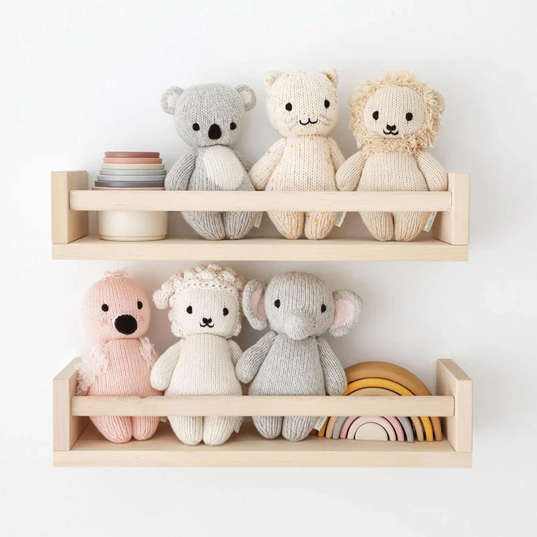 Cuddle + Kind Baby Animal Collection - Baby Elephant-Dolls-Baby Elephant- | Natural Baby Shower