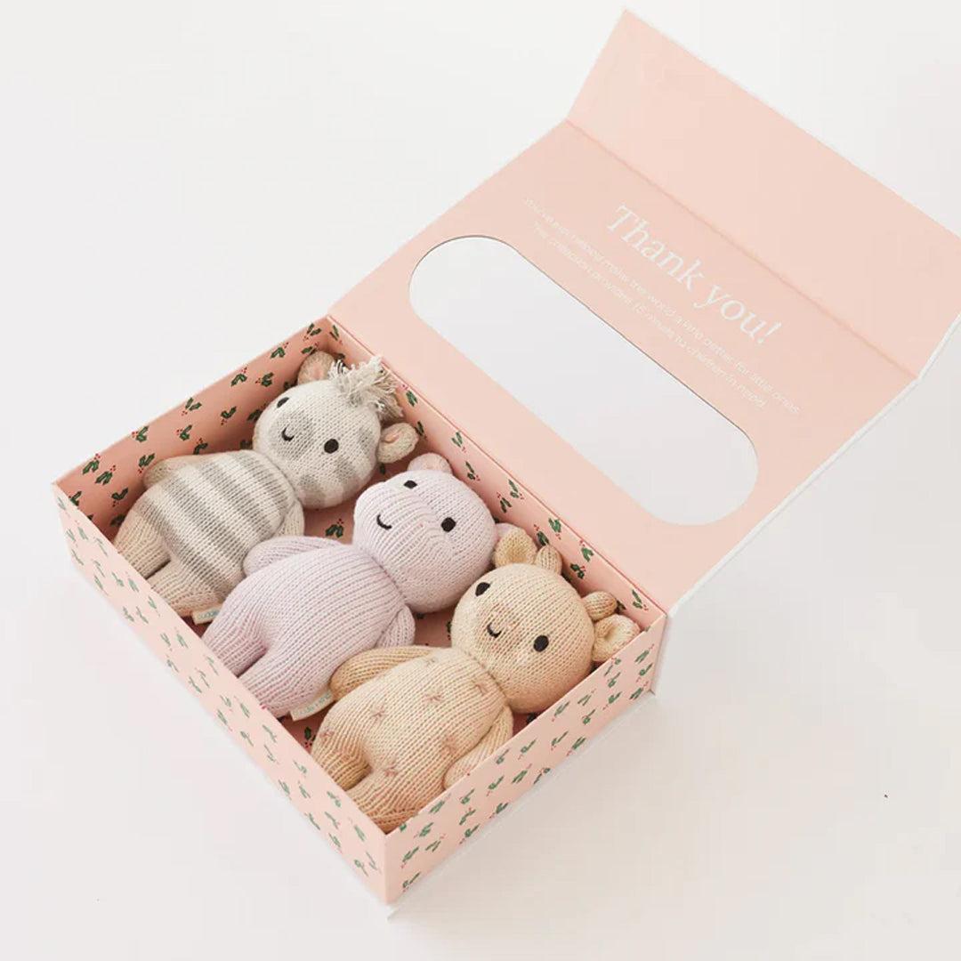 Cuddle + Kind Baby Animal Collection - Baby Giraffe-Dolls-Baby Giraffe- | Natural Baby Shower