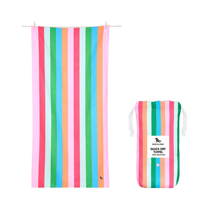 Dock & Bay Adults Beach Towel - Tutti Frutti-Beach Towels-Tutti Frutti-One Size | Natural Baby Shower