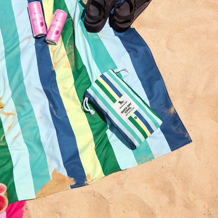 Dock & Bay Adults Beach Towel - Cool Lagoon-Beach Towels-Cool Lagoon-One Size | Natural Baby Shower