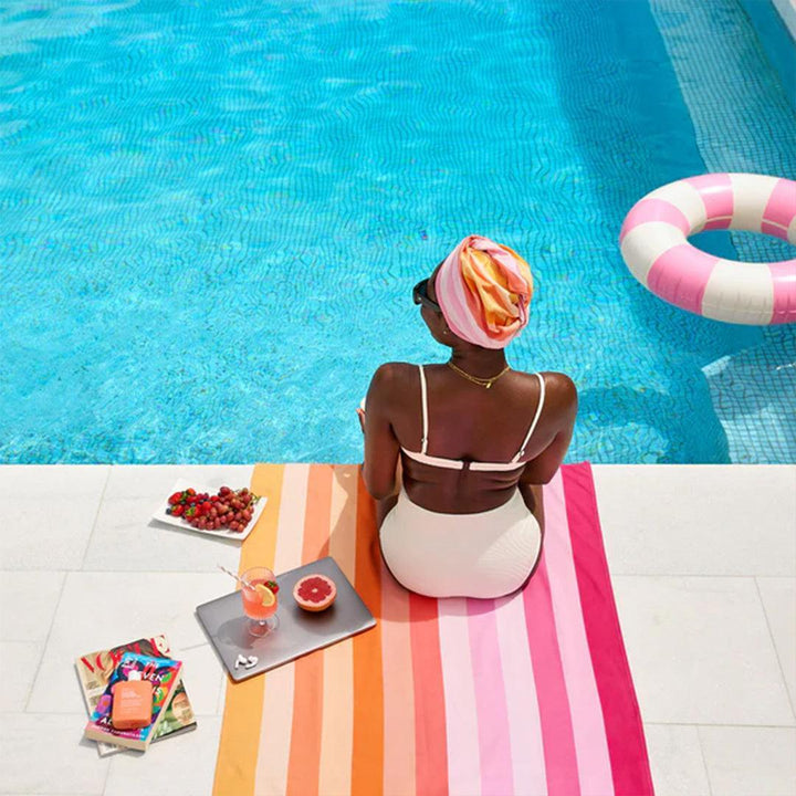 Dock & Bay Adults Beach Towel - Miami Sorbet-Beach Towels-Miami Sorbet-One Size | Natural Baby Shower