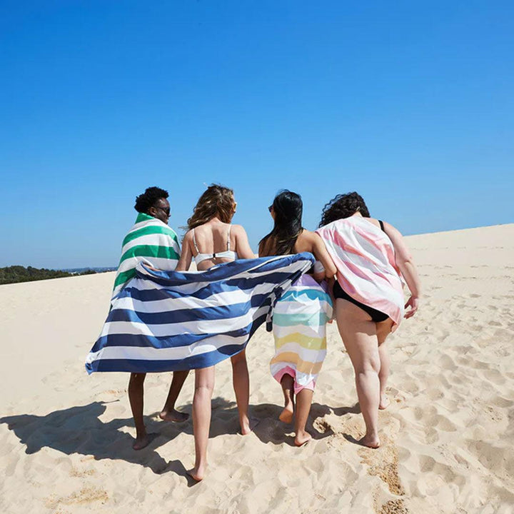 Dock & Bay Beach Towel - Whitsunday Blue-Beach Towels-Whitsunday Blue-Large | Natural Baby Shower