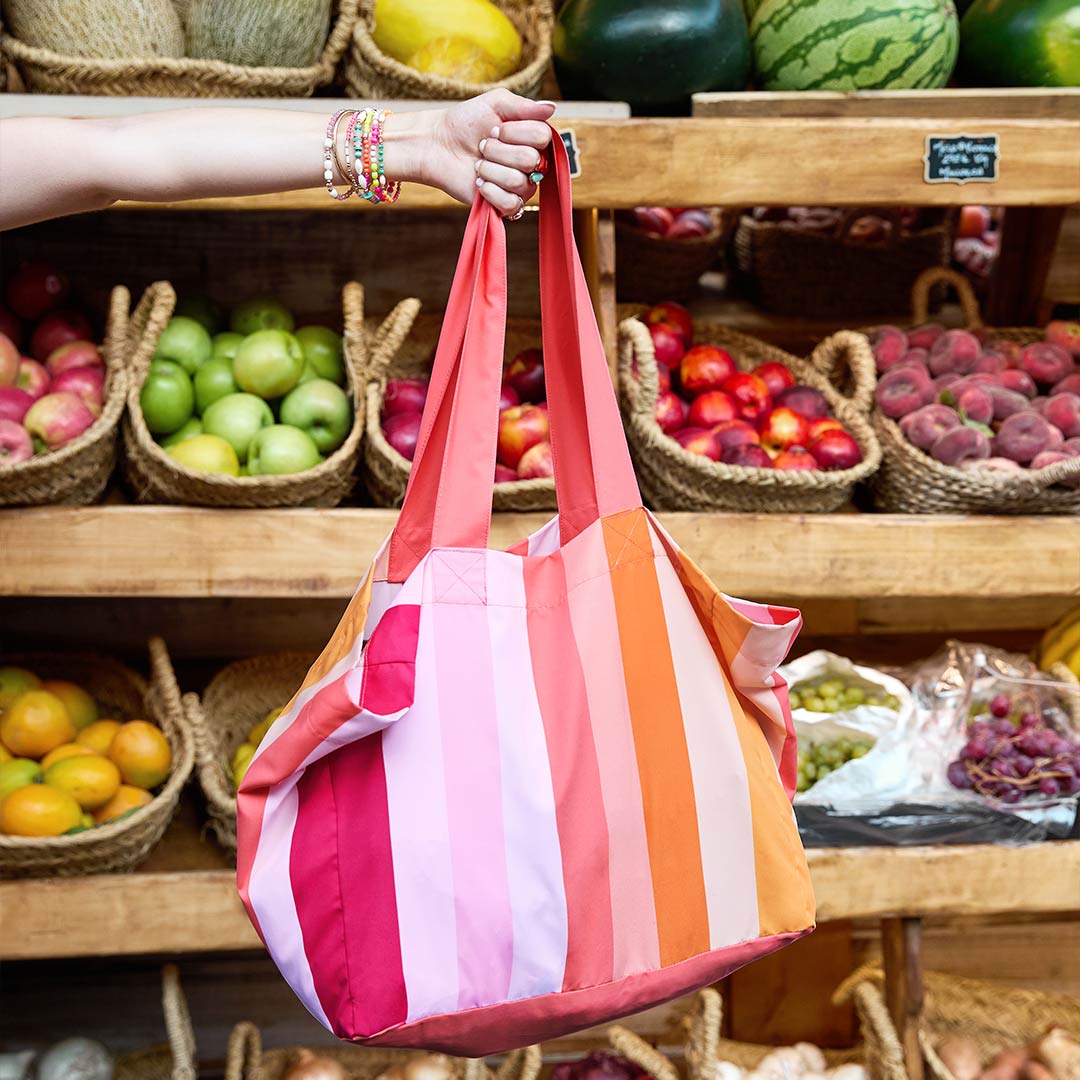 Dock & Bay Everyday Foldable Bag - Miami Sorbet-Changing Bags-Miami Sorbet-One Size | Natural Baby Shower