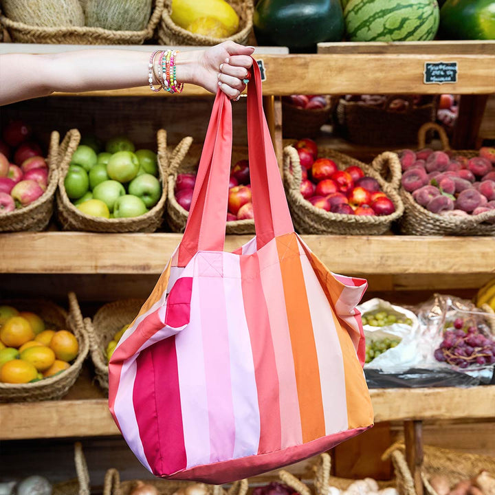 Dock & Bay Everyday Foldable Bag - Miami Sorbet-Changing Bags-Miami Sorbet-One Size | Natural Baby Shower