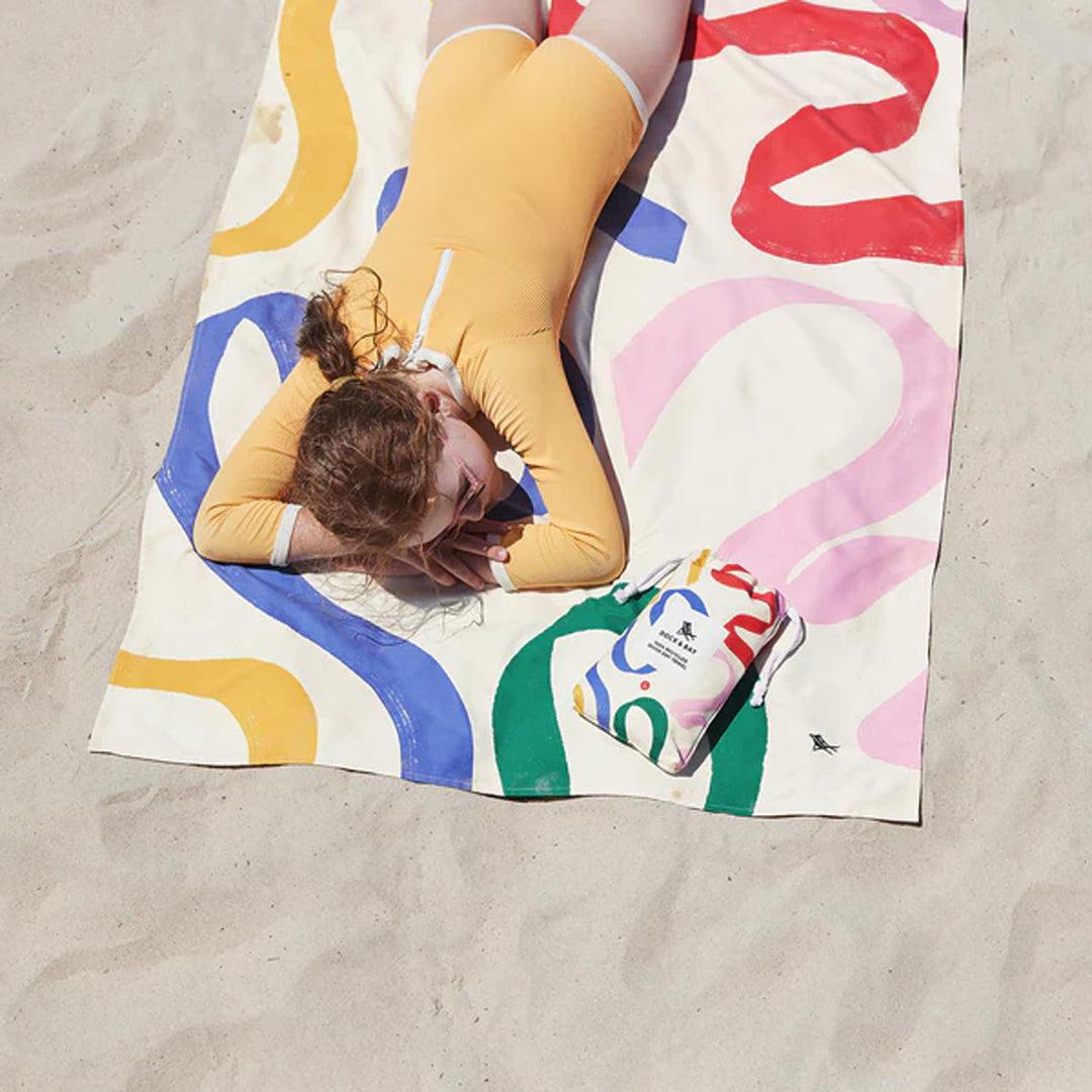 Dock & Bay Kid's Beach Towel - Doodle Mood-Beach Towels-Doodle Mood-Medium | Natural Baby Shower