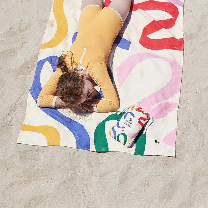 Dock & Bay Kid's Beach Towel - Doodle Mood-Beach Towels-Doodle Mood-Medium | Natural Baby Shower
