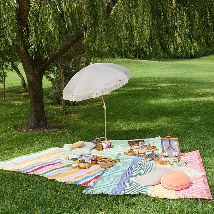 Dock & Bay Picnic Blanket - Stripe Up Your Life-Blankets-Stripe Up Your Life-Large | Natural Baby Shower