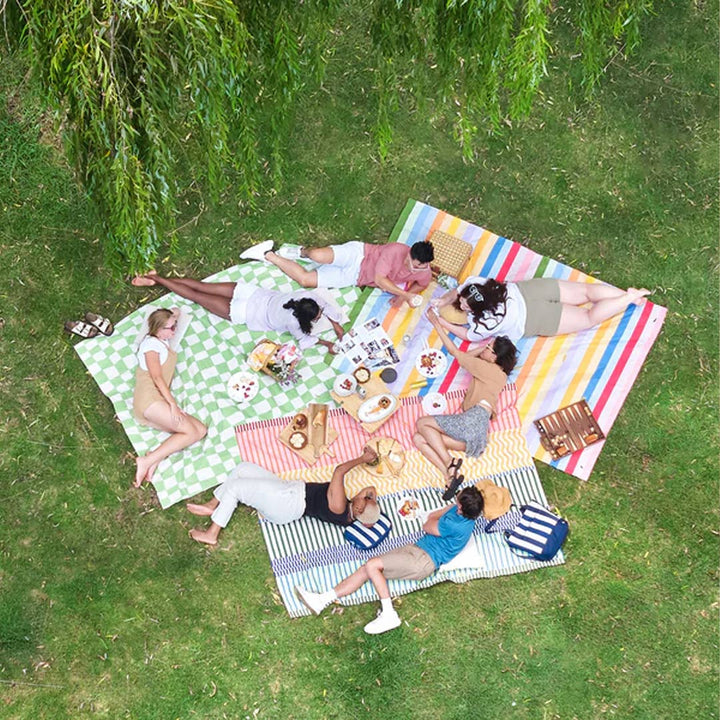 Dock & Bay Picnic Blanket - Stripe Up Your Life-Blankets-Stripe Up Your Life-Large | Natural Baby Shower