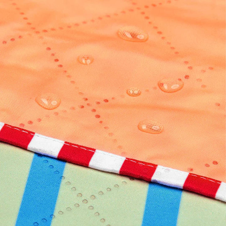Dock & Bay Picnic Blanket - Stripe Up Your Life-Blankets-Stripe Up Your Life-Large | Natural Baby Shower