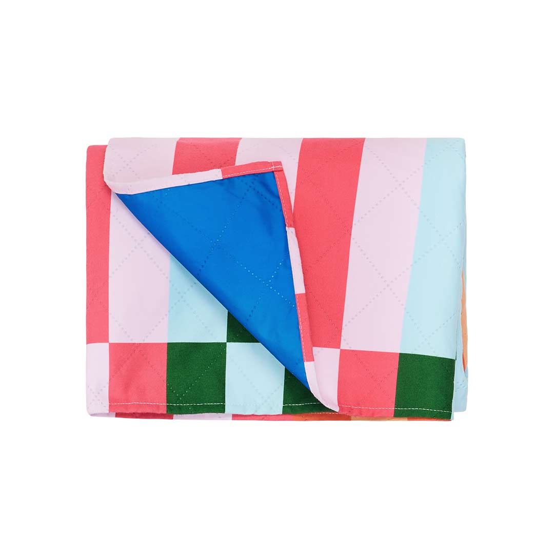 Dock & Bay Picnic Blanket - Sugar Sorbet-Blankets-Sugar Sorbet-Large | Natural Baby Shower