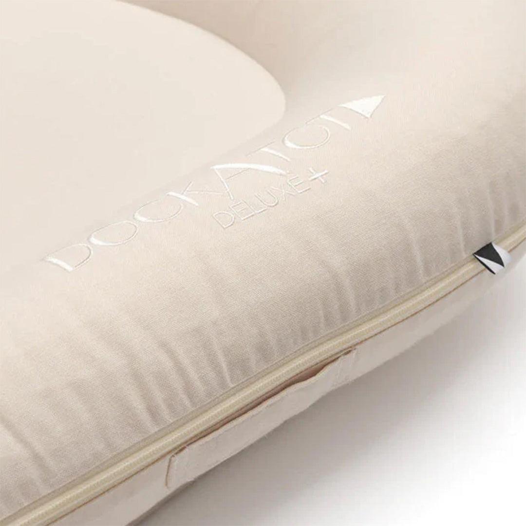 DockATot Deluxe+ Cover - Sand Chambray-Baby Nest Covers-Sand Chambray- | Natural Baby Shower