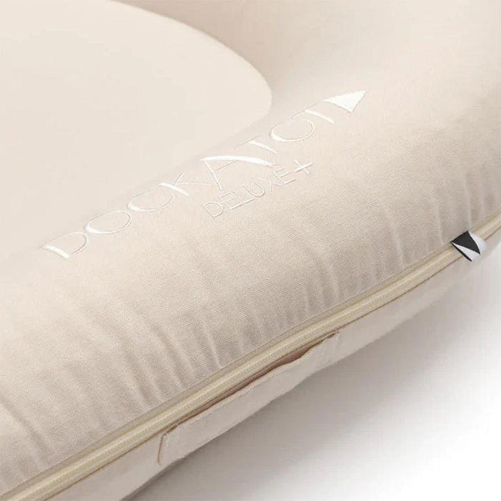 DockATot Deluxe+ Cover - Sand Chambray-Baby Nest Covers-Sand Chambray- | Natural Baby Shower