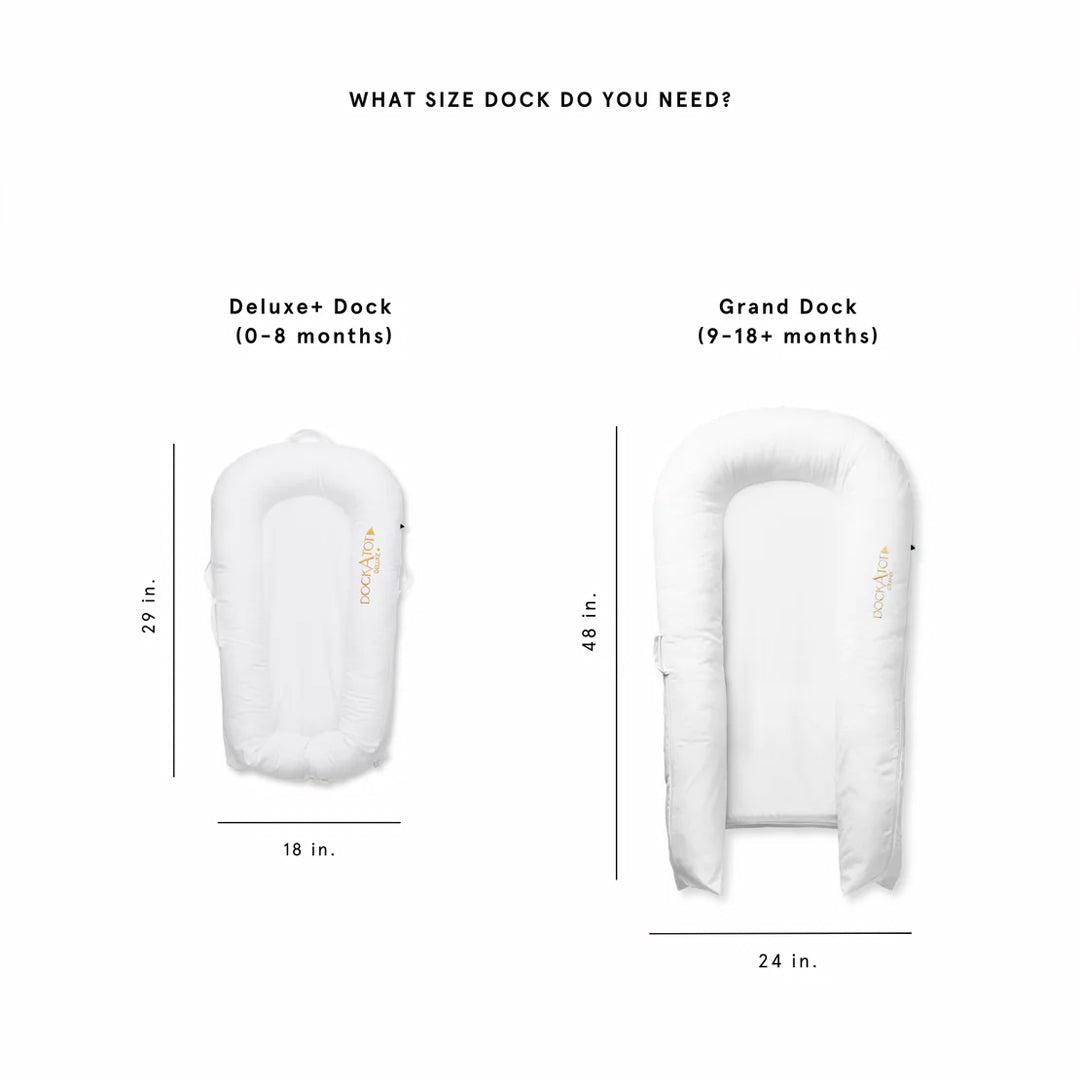 DockATot Deluxe+ Dock Sand Chambray - Main Image