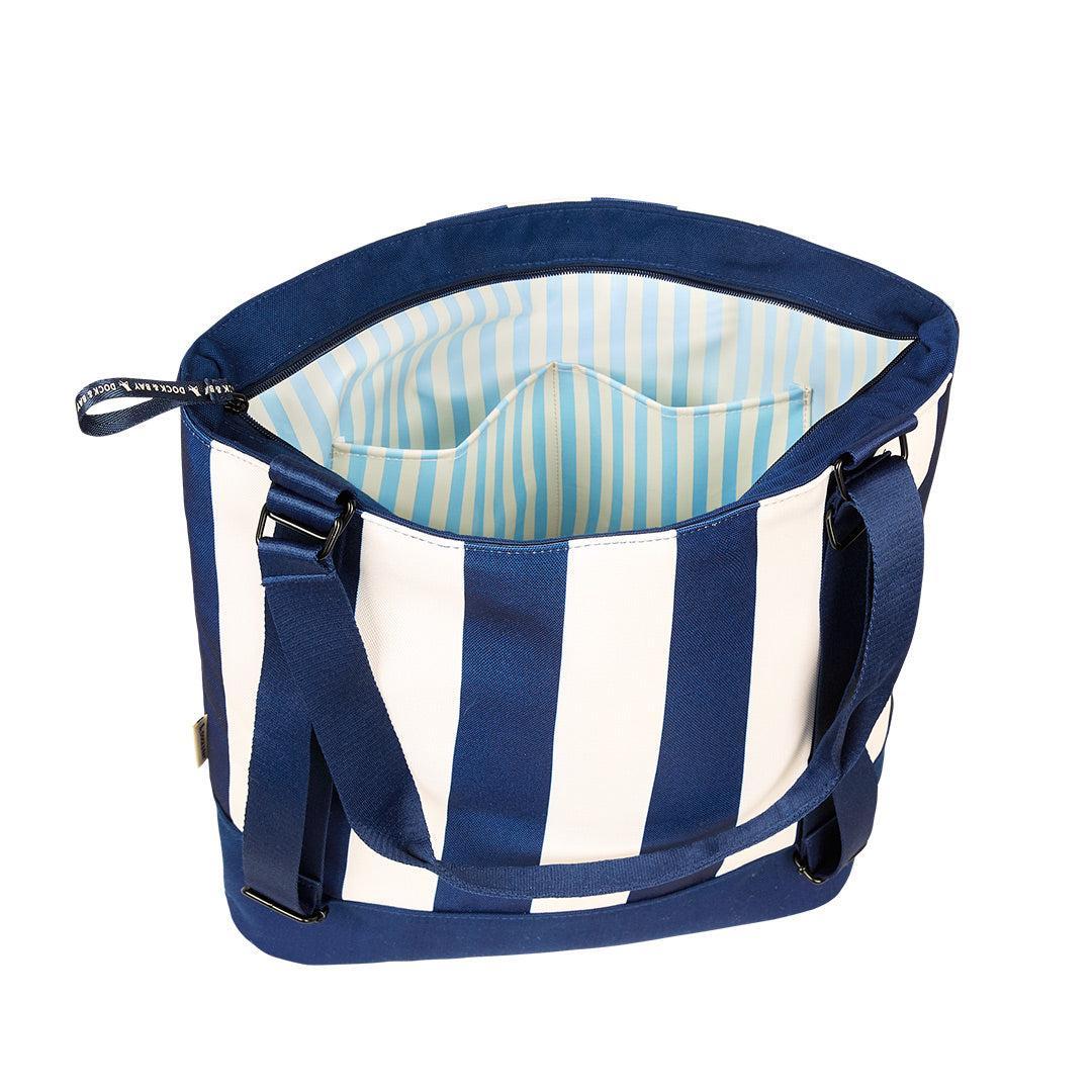 Dock & Bay Cooler Bag - Whitsunday Blue-Food Storage-Whitsunday Blue-Medium | Natural Baby Shower