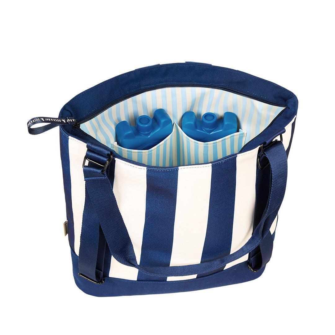 Dock & Bay Cooler Bag - Whitsunday Blue-Food Storage-Whitsunday Blue-Medium | Natural Baby Shower