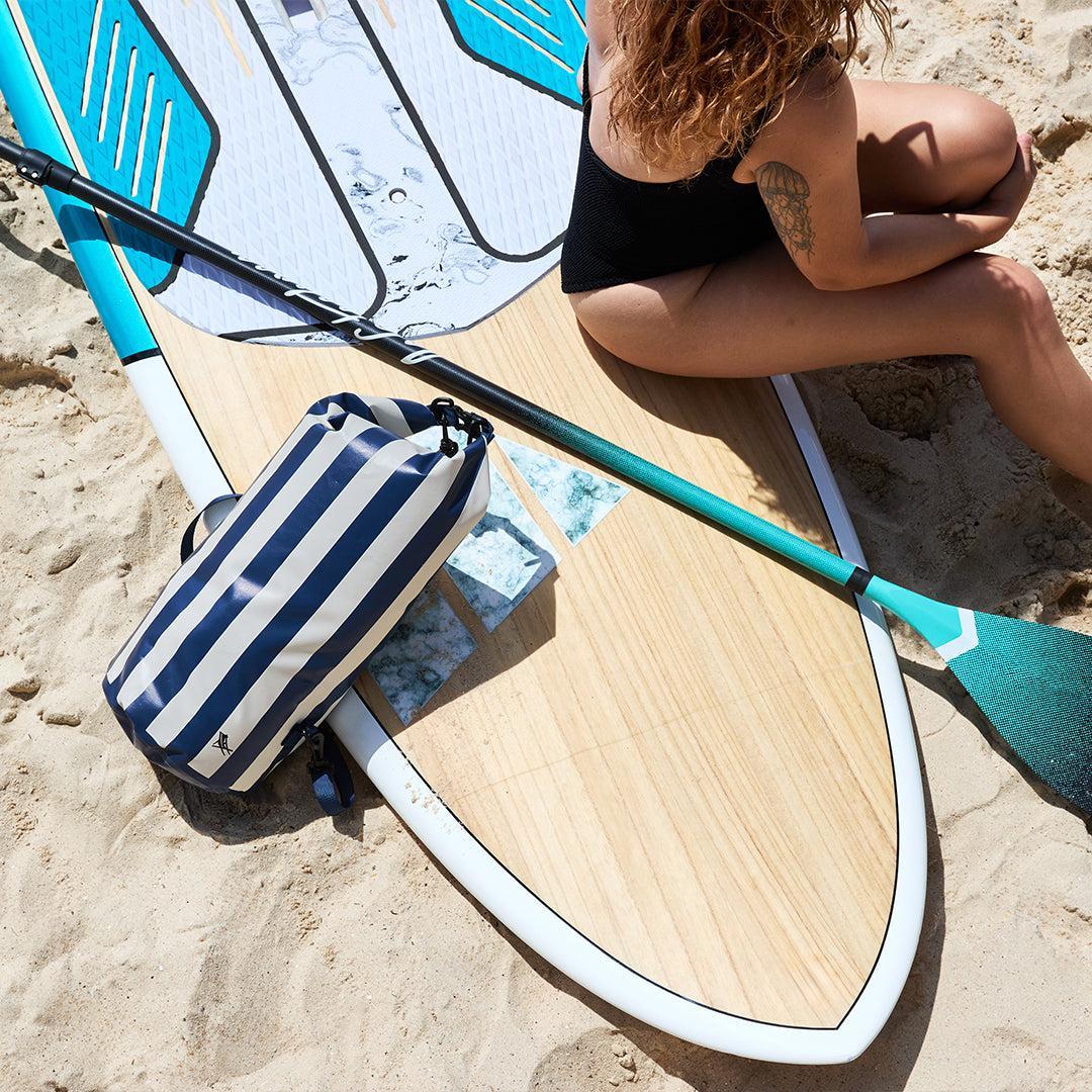 Dock & Bay Dry Bag - Whitsunday Blue-Changing Bags-Whitsunday Blue-One Size | Natural Baby Shower