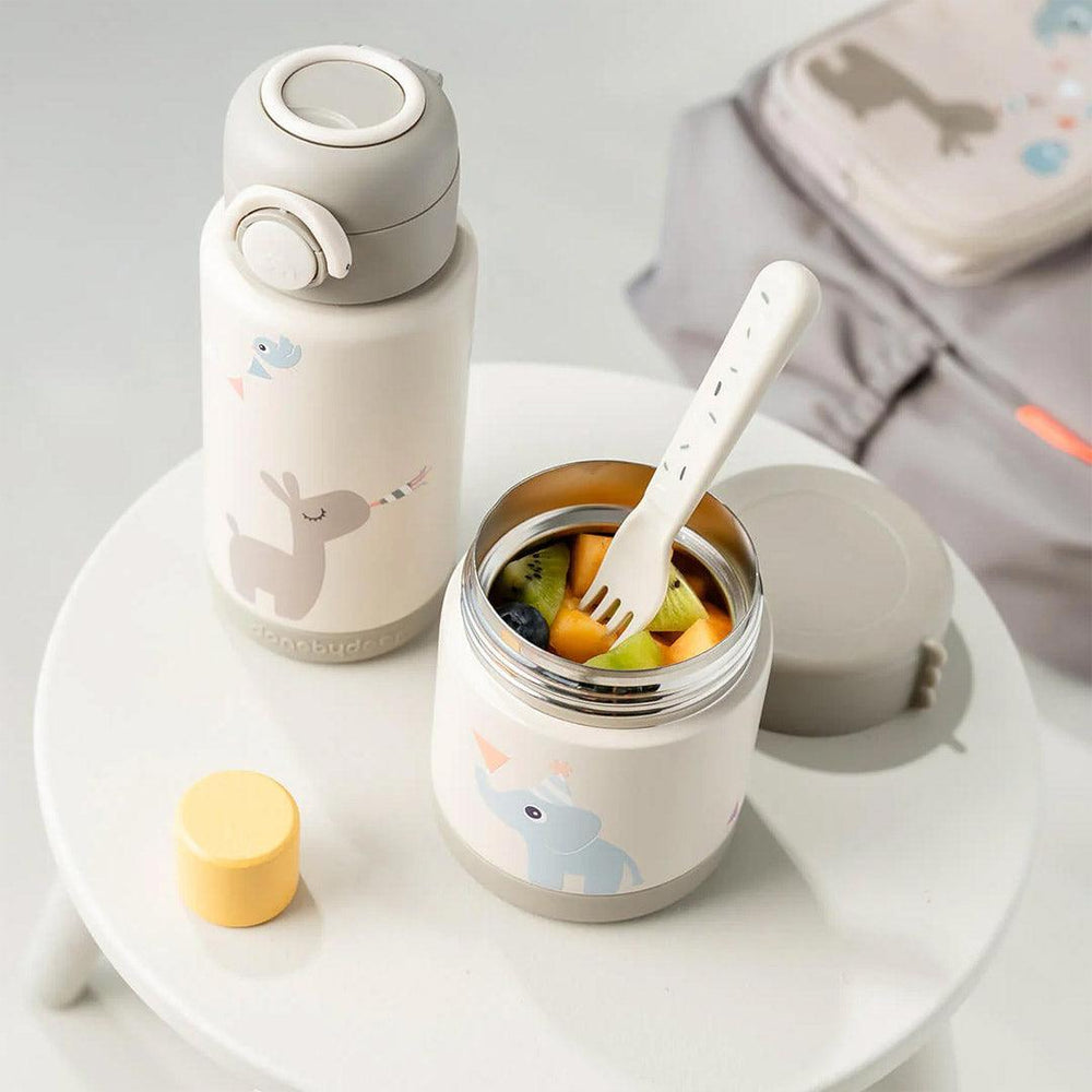 Done by Deer Insulated Bottle - Celebration Sand-Drinking Bottles-Celebration Sand-340ml | Natural Baby Shower