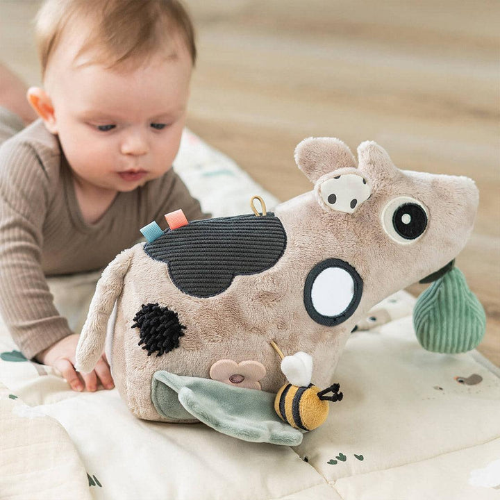 Done by Deer Activity Floor Mirror - Dotti Sand-Tummy Time Toys-Dotti Sand- | Natural Baby Shower