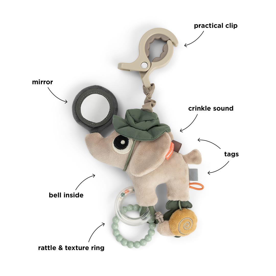 Done by Deer Activity Toy Elphee - Tiny Trails-Pram Toys-Tiny Trails- | Natural Baby Shower