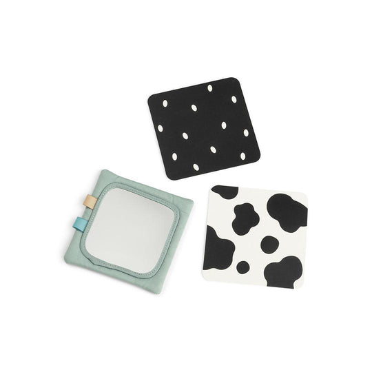 Done by Deer Baby Contrast Card Holder - Tiny Farm-Baby Sensory-Tiny Farm- | Natural Baby Shower