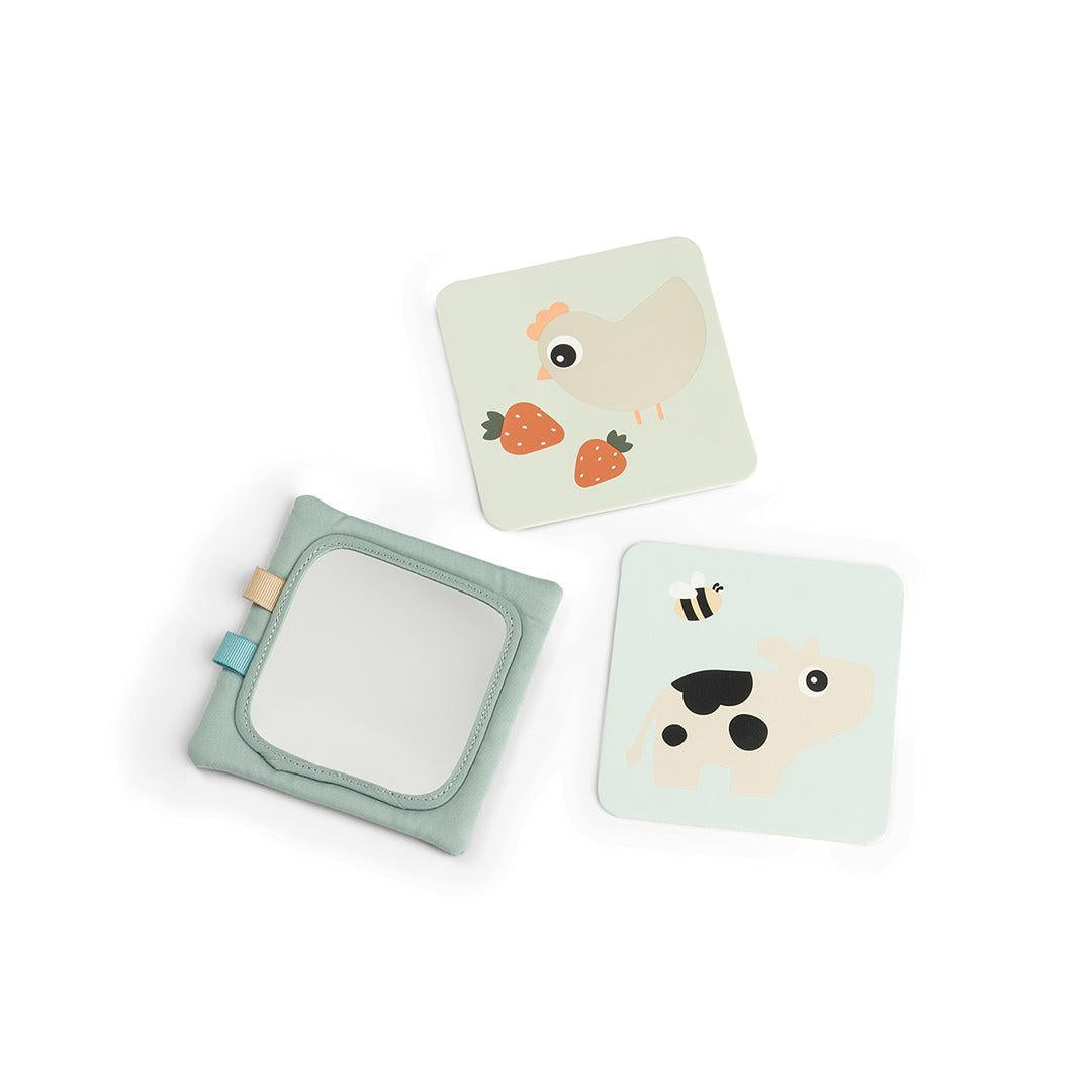 Done by Deer Baby Contrast Card Holder - Tiny Farm-Baby Sensory-Tiny Farm- | Natural Baby Shower
