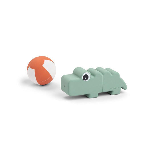 Done by Deer Bath Squirter Toy - Croco Green-Bath Toys-Croco Green- | Natural Baby Shower