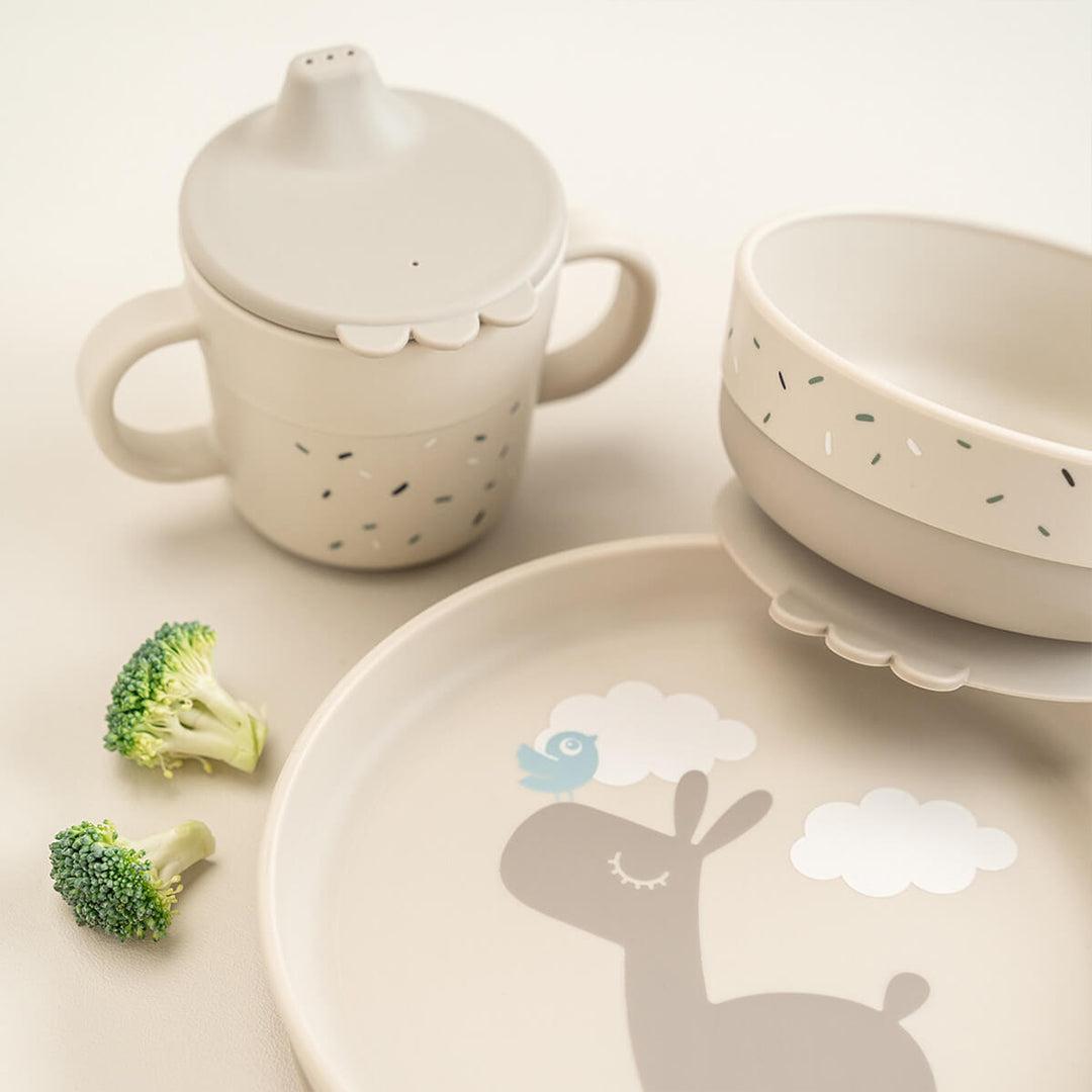 Done by Deer Foodie Dinner Set - Sand - Lalee-Cutlery-Lalee Sand- | Natural Baby Shower