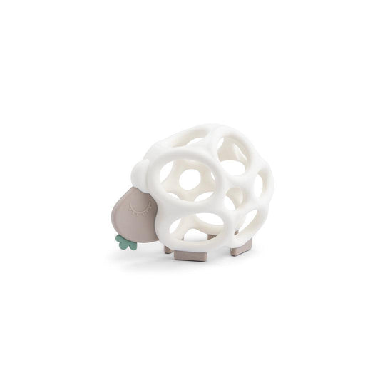 Done By Deer Grip & Teether Toy - Sheepy Sand-Teethers-Sheepy Sand- | Natural Baby Shower