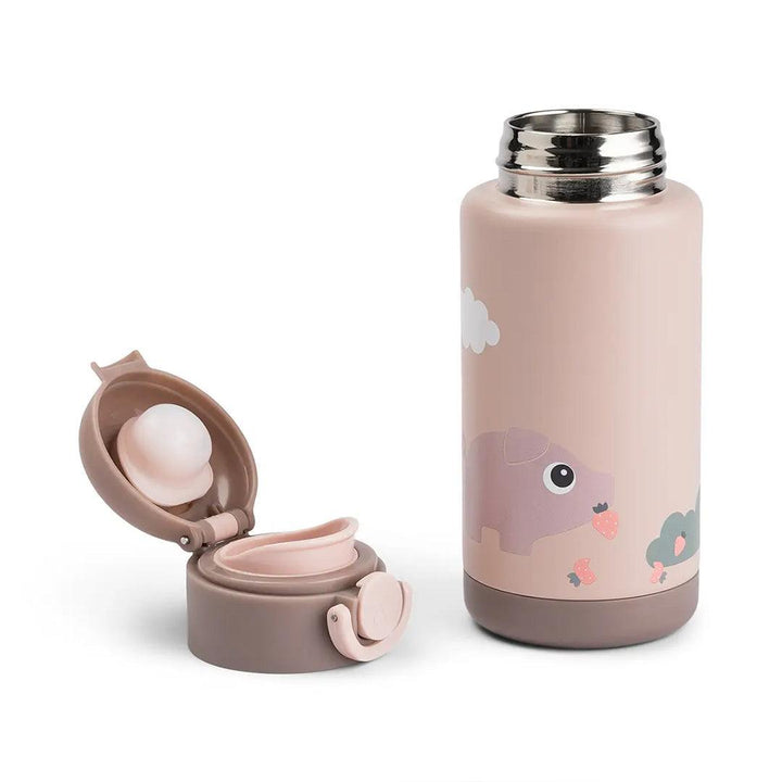 Done by Deer Insulated Bottle - Tiny Farm Powder-Drinking Bottles-Tiny Farm Powder-340ml | Natural Baby Shower