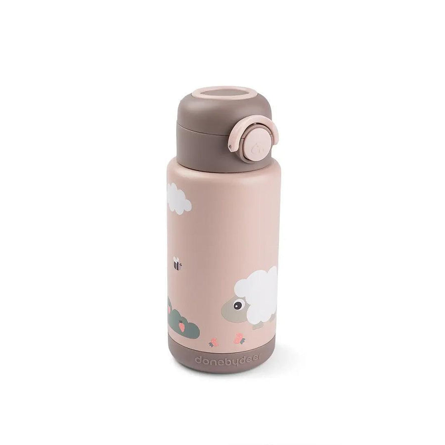 Done by Deer Insulated Bottle - Tiny Farm Powder-Drinking Bottles-Tiny Farm Powder-340ml | Natural Baby Shower