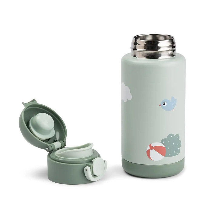 Done by Deer Insulated Bottle - Playground Green-Drinking Bottles-Playground Green-340ml | Natural Baby Shower
